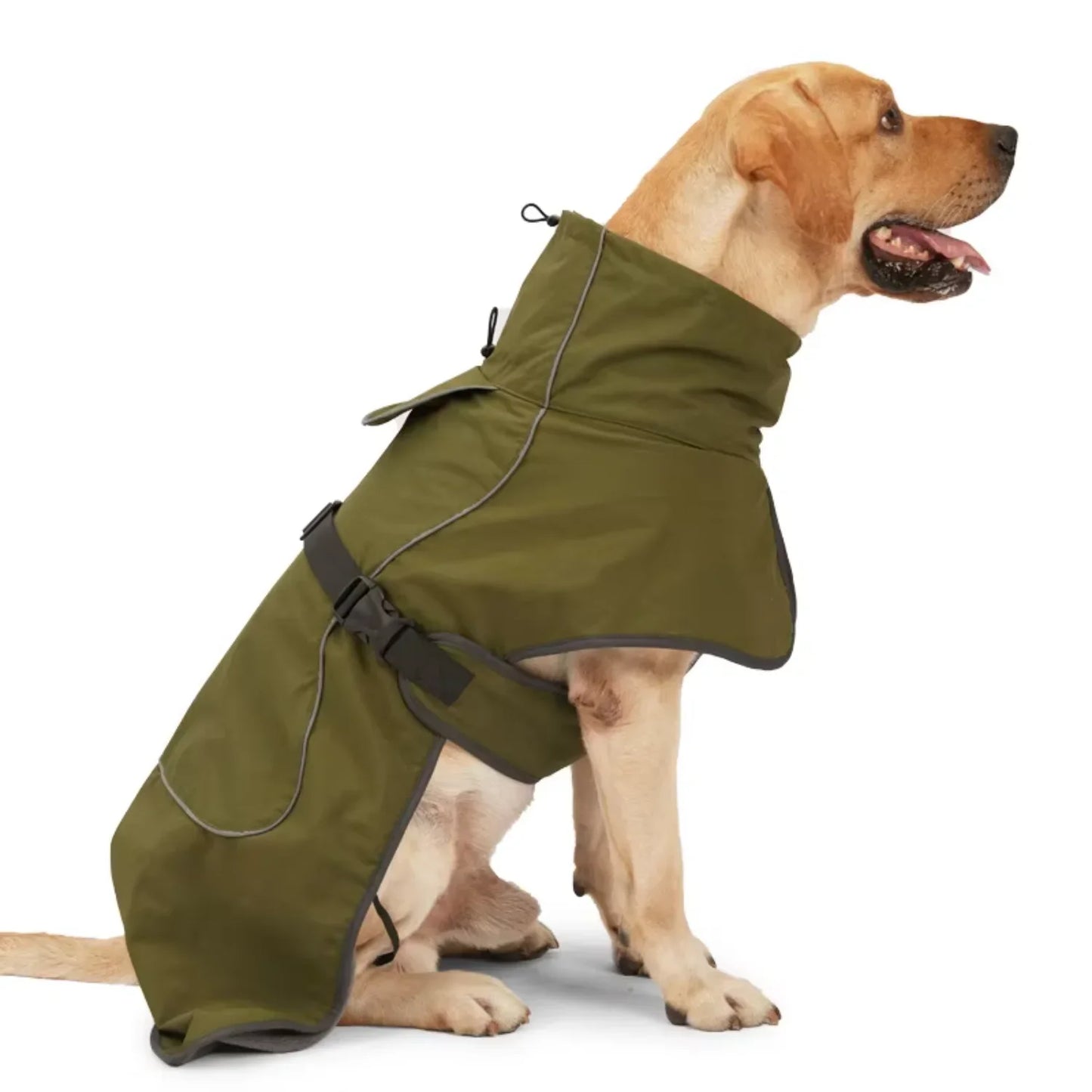 Windproof Dog Raincoat Jacket Warm Winter Coat For Pets