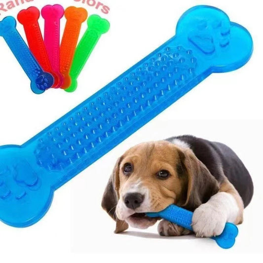 Durable Rubber Bone Dog Chew Toy For Aggressive Chewers