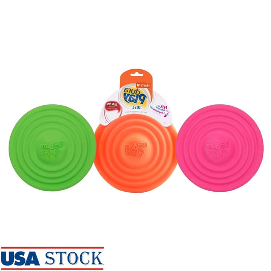 Bacon Scented Latex Dog Toy Squeaky Chew Indoor Outdoor Play