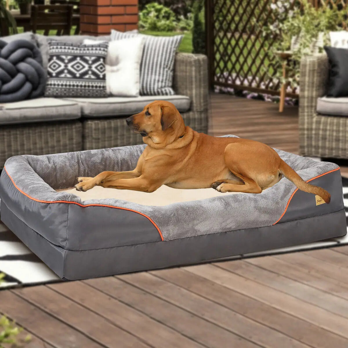 L XL 2XL 3XL Dog Bed Super Soft Orthopedic Foam Pet Bed for Ultimate Comfort