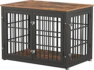 38 Inch Heavy Duty Dog Crate End Table Furniture for Dogs