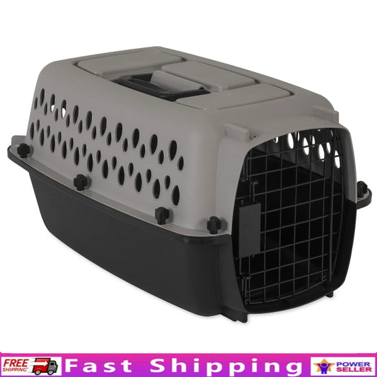 Portable X Small Plastic Dog Crate Kennel Carrier for Pets Up to 10 Pounds Durable and Safe