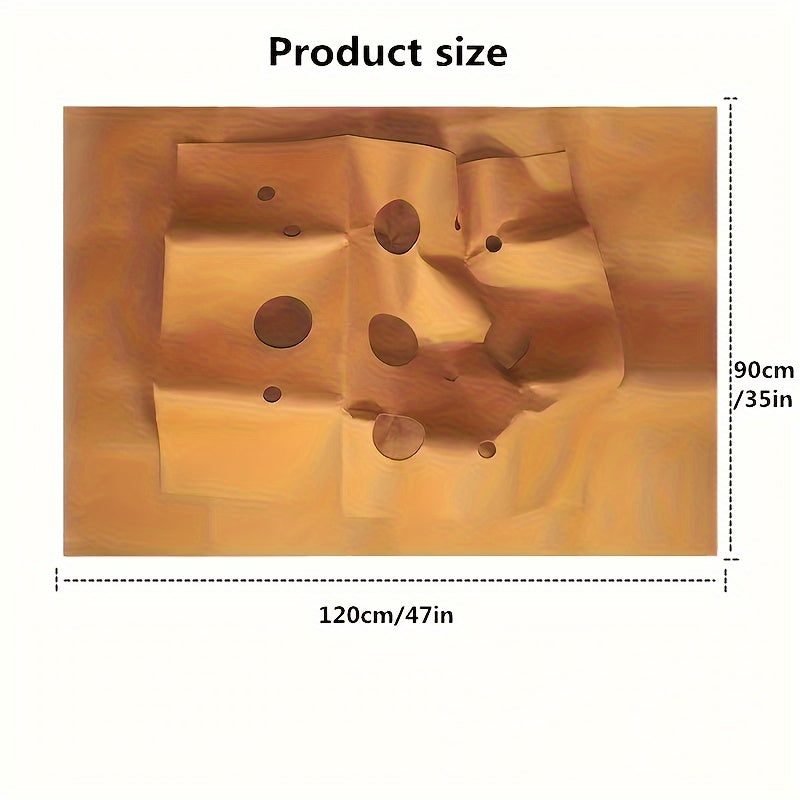 Interactive Cat Tunnel Play Mat Durable Polyester Maze Toy