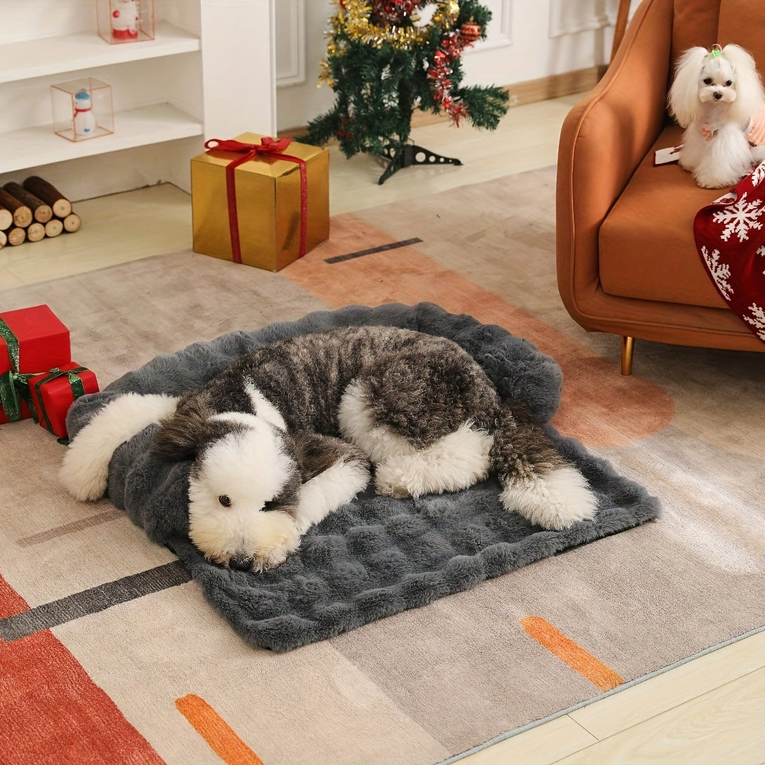 Kepeak Dark Gray Pet Sofa Bed For Small To Medium Dogs