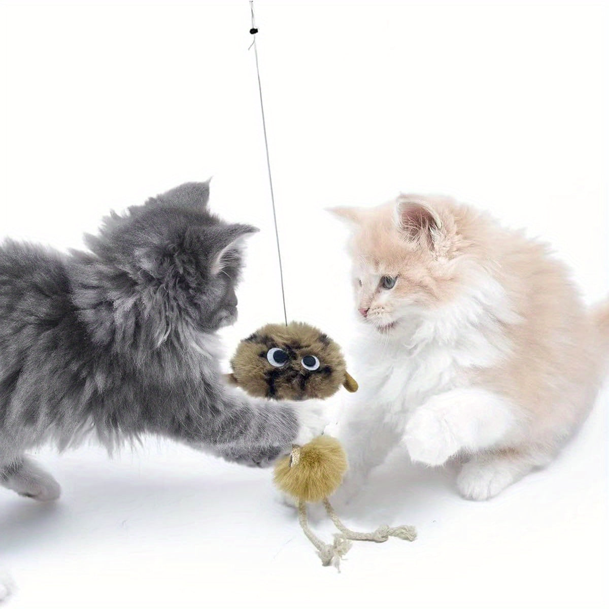 3 Pack Interactive Door Hanging Cat Toys For Indoor Cats