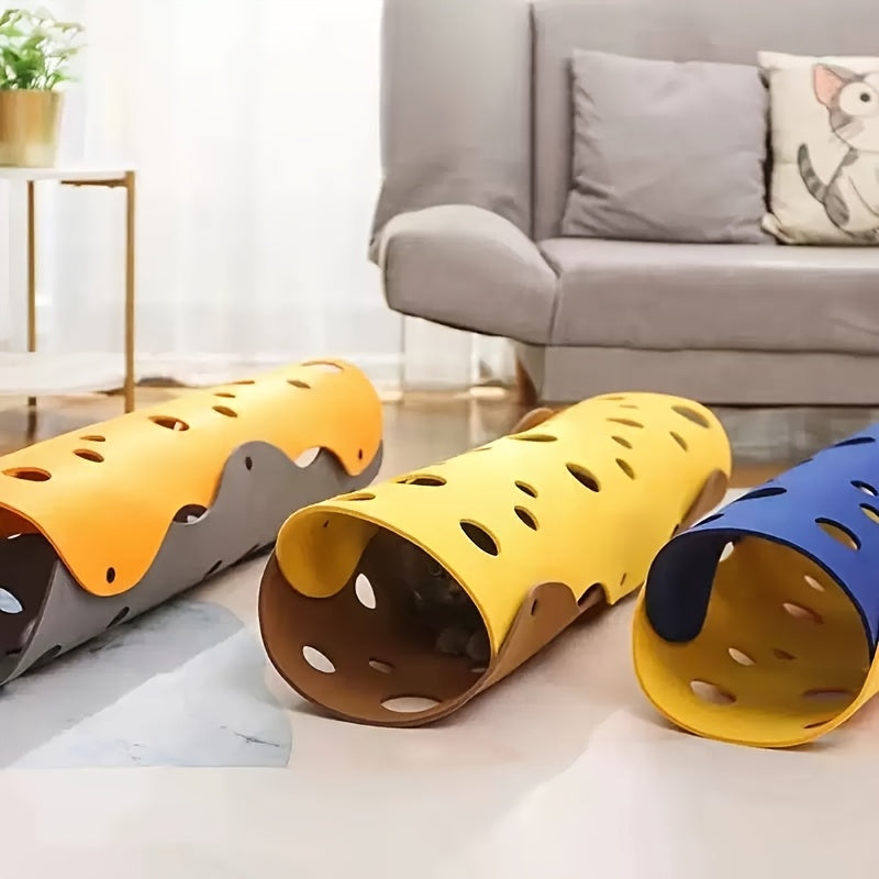 Foldable Cat Tunnel Collapsible Space Saving Playground Cats