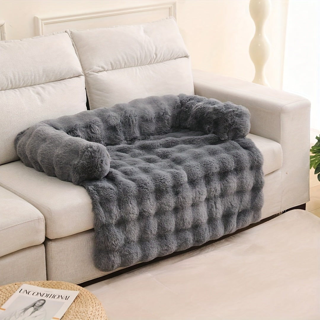 Kepeak Dark Gray Pet Sofa Bed For Small To Medium Dogs